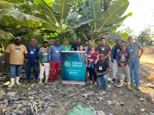 SINDICATO RURAL EM PARCERIA COM A FAEMG/SENAR, PROMOVE CURSO DE TRATOS CULTURAIS DA BANANICULTURA EM JANAÚBA